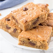 Peanut Butter Blondies