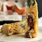 Blood Sausage Omelette