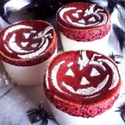 Halloween Red Velvet Soufflé