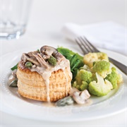 Vol Au Vents Aux Trois Champignons