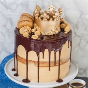 Caramel Chocolate and Coffee Cake