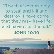 John 10:10