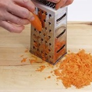 Shredded Carrots for Cakes and Salads