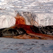 Blood Falls, Taylor Glacier, Antarctica