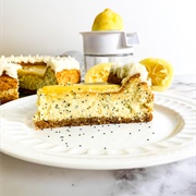 Lemon Poppyseed Cheesecake