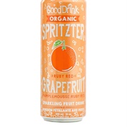 Good Drink Organic Spritzer Ruby Red Grapefruit