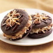 German Chocolate Whoopie Pie