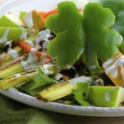 Shamrock Salad With Irish Dressing