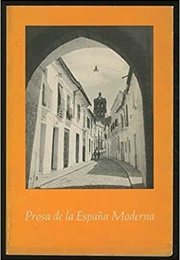 Prosa De La España Moderna (Marvin Wasserman)