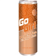 Go Girl Peach Tea Energy Drink