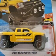 GRY92	185	Chevy Silverado off Road (2nd Color)	HW Hot Trucks 			 			New in Mainline