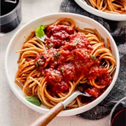 Tomato and Red Wine Sauce