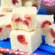 Cherry Vanilla Bean Fudge