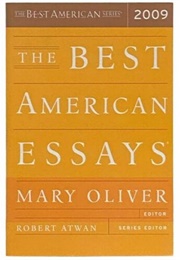The Best American Essays 2009 (Mary Oliver)