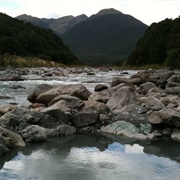 Sylvia Flats Pools, New Zealand
