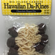 Hawaiian Da-Kines Chocolate Dipped Ika
