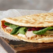 Panera Turkey Cranberry Flatbread