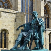 Constantine Statue, York, England
