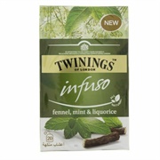 Twinings Infuso Fennel, Mint & Liquorice Tea