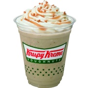 Krispy Kreme Krispy Frozen Hojicha and Brown Rice Latte