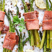 Faux-Bacon Wrapped Asparagus
