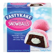 Tastykake Creme Filled Snowballs