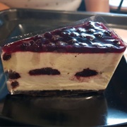 Starbucks Blueberry White Chocolate Cheesecake