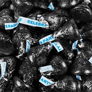 Black Hershey Kisses