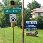 What Cheer, Iowa