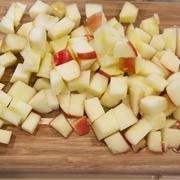 Chopped Apples
