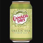 Canada Dry Green Tea Ginger Ale