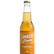 Red Ribbon Jamaica's Finest Peach Ginger Beer