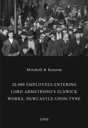 20,000 Employees Entering Lord Armstrong's Elswick Works, Newcastle-Upon-Tyne (1900)