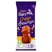 Cadbury Orange Snowman