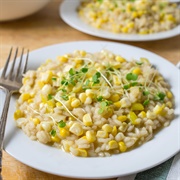 Sweet Corn Risotto