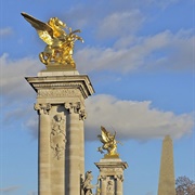Fames of Pegasus, Pont Alexandre III, Paris