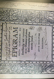 Epigrammata (Thomas More)