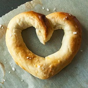 Heart Shaped Pretzels
