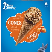 Blue Bunny Caramel Lovers Cone