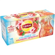 Lipton Strawberry Watermelon Iced Herbal Tea