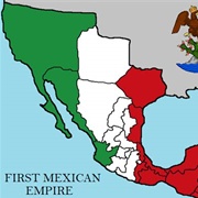 First Mexican Empire 1822-1823