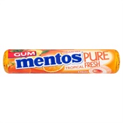 Mentos Pure Fresh Gum Tropical