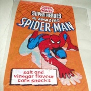 Golden Wonder Spider-Man Salt and Vinegar