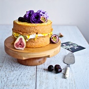Passionfruit Victoria Sponge