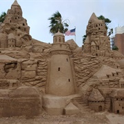 Build a Giant Sandcastle