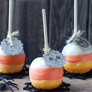 Candy Corn Apples