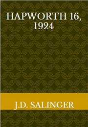 Hapworth 16, 1924 (J.D. Salinger)