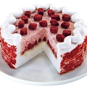 Red Velvet Cake Blizzard Cake