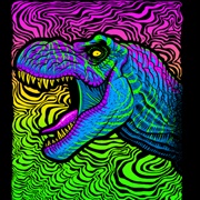 Psychedelic T-Rex