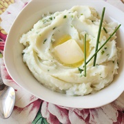 Mashed Potatoes and Chives